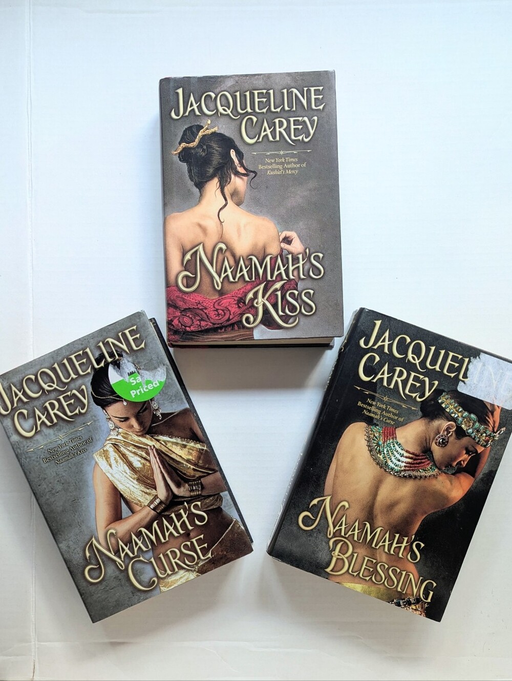 Naamah Trilogy Hardcover 3 Book Series Set